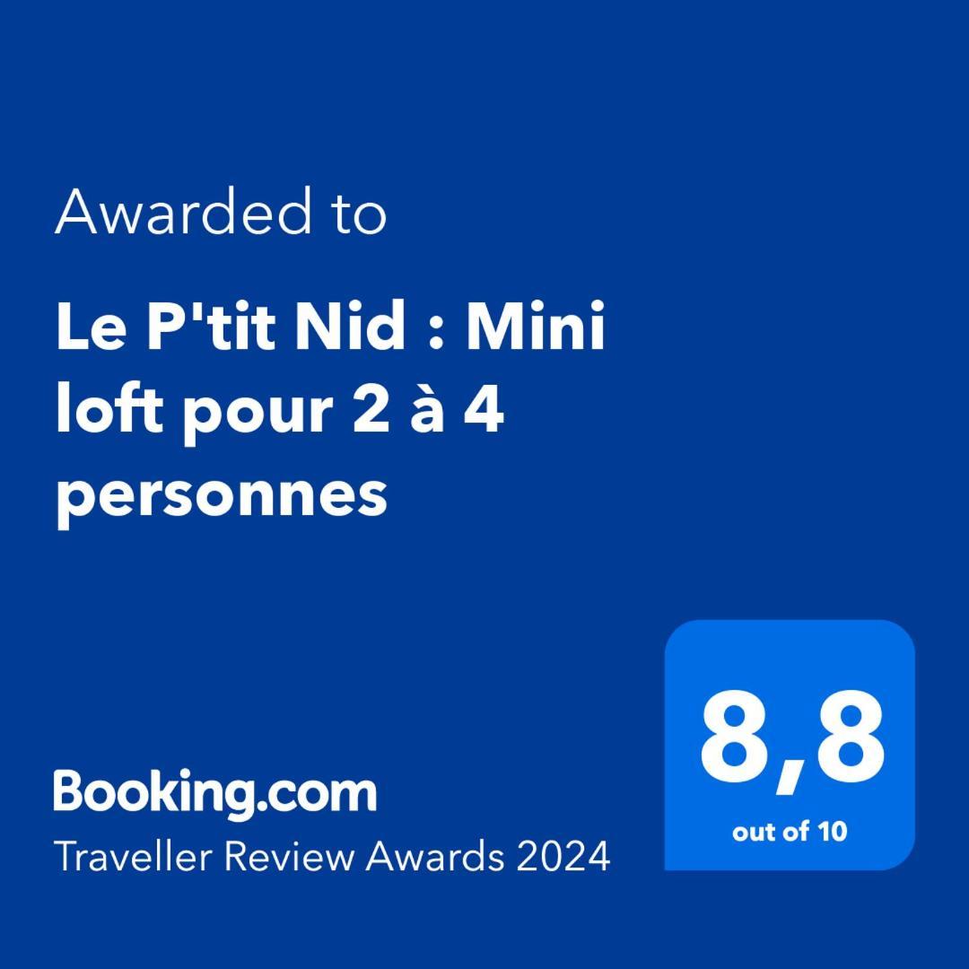 Le P'Tit Nid : Mini Loft Pour 2 A 4 Personnes Villa Tellin Eksteriør bilde